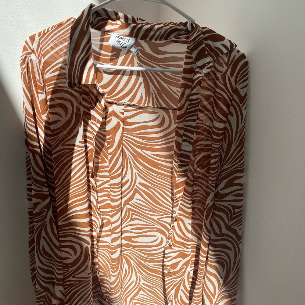 Zebra blouse
